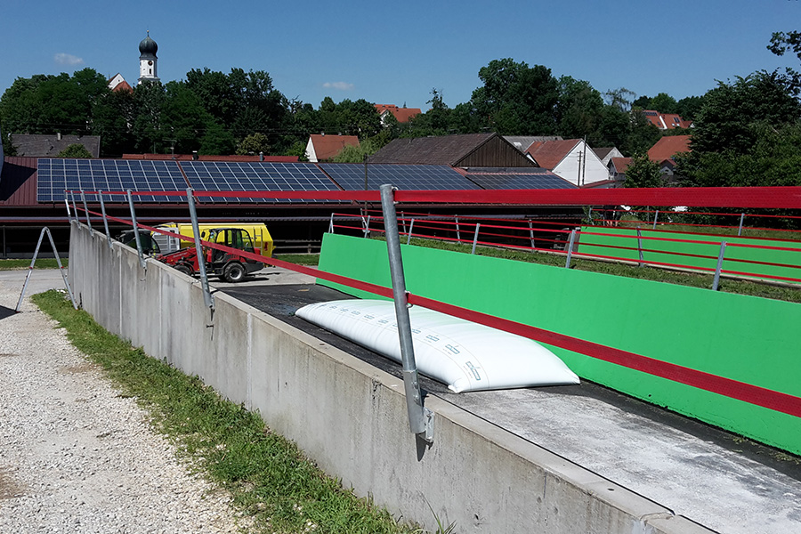 Beispiel Fahrsilogeländer zerlegbar