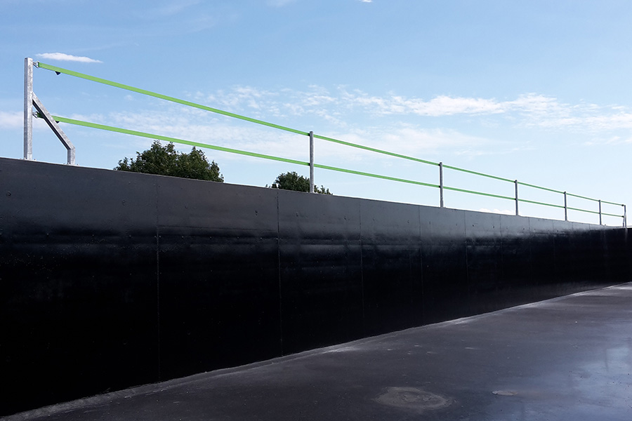 Beispiel Fahrsilogeländer zerlegbar